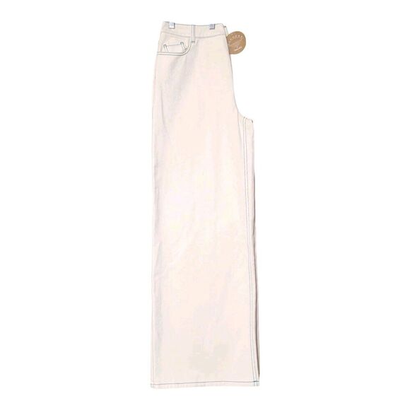 Splendid Sundown High Rise Wide Leg Jeans New Size L W 30 L 29 - Rigid Denim Y2K - Picture 13 of 14
